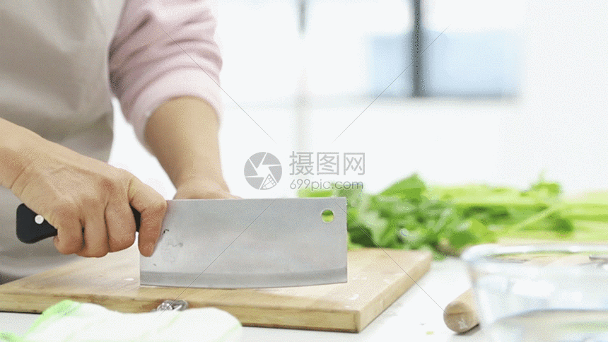 菜板切菜gif