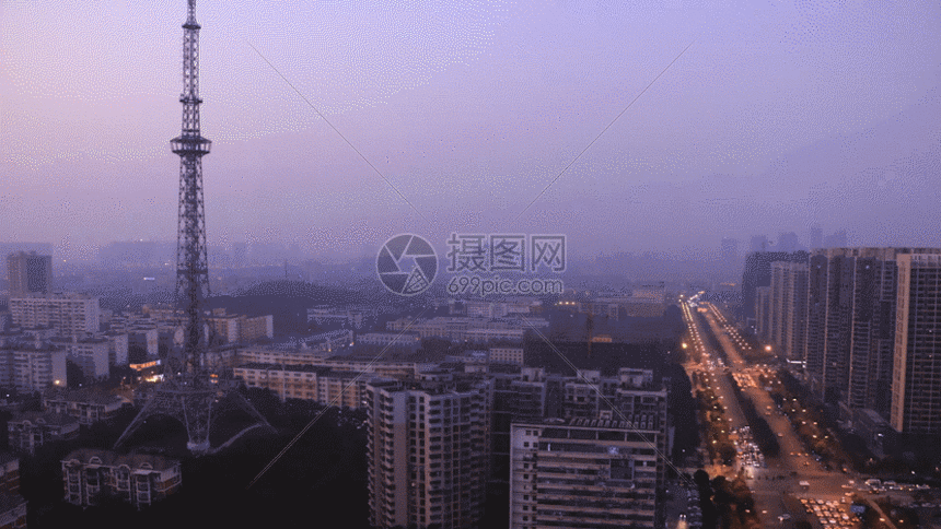 日转夜延时gif动图图片-正版gif素材401084133-摄图网