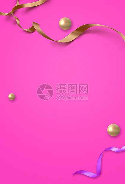 粉色节日背景图片