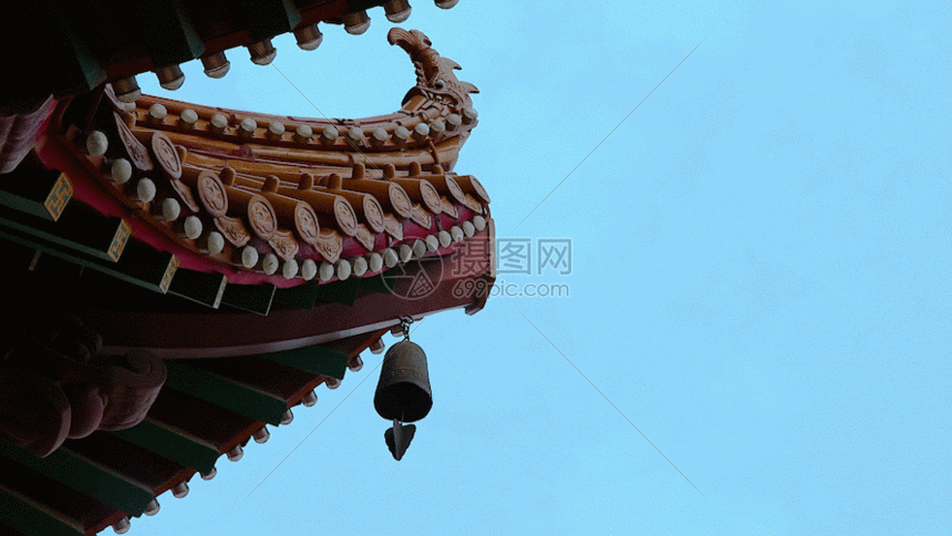 惊鸟铃风铃高清实拍gif