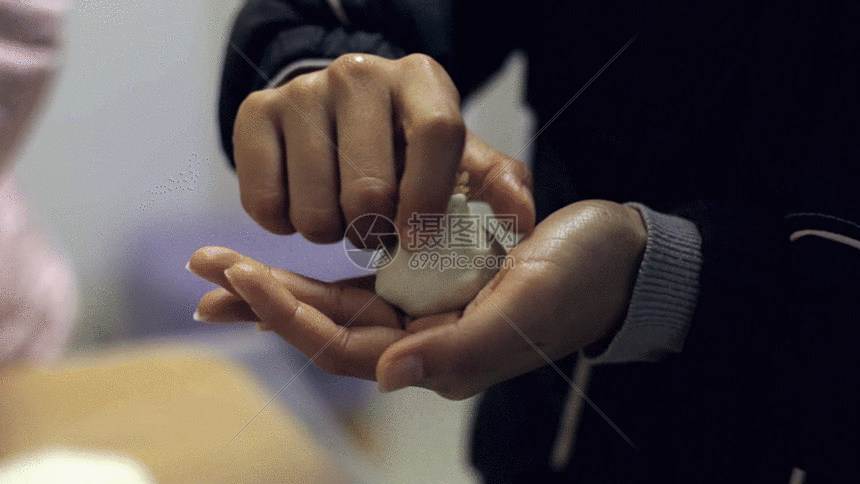 手工包烧麦gif动图图片-正版gif素材401097124-摄图网