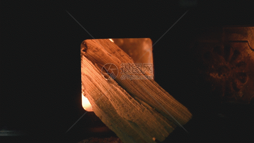 新疆牧区炉火gif动图图片-正版gif素材401105075-摄