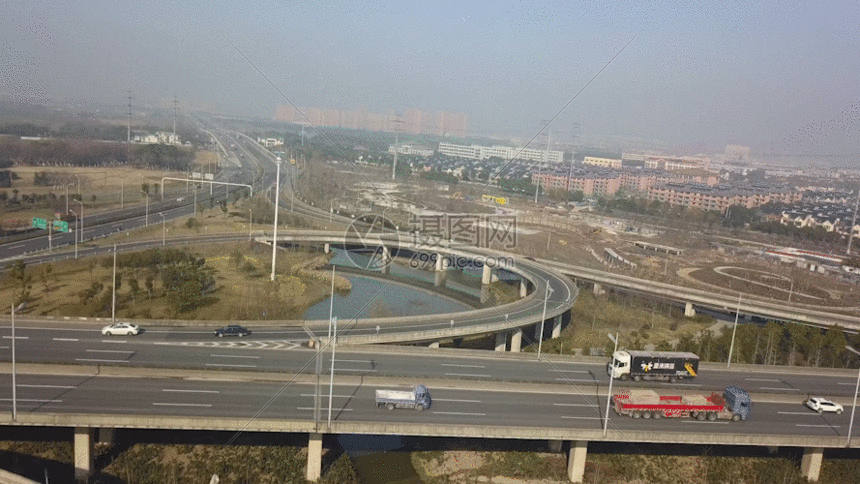 城市高速公路GIF图片