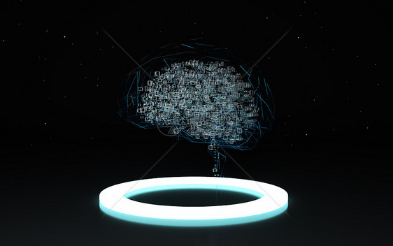 人工智能大脑图片