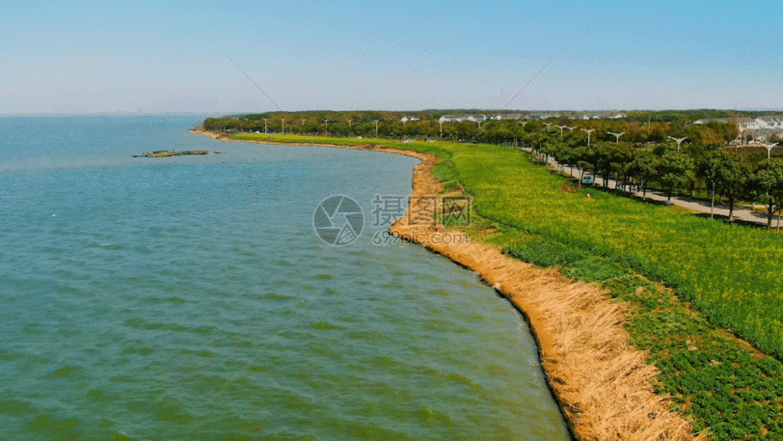 gif动图 实景动图  美丽湖泊gif.,gif