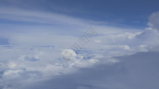 天空大气云层4k视频gif图片素材