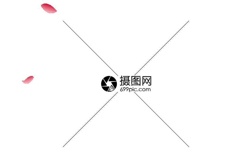 飘落的花瓣gif