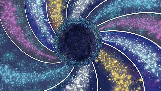 宇宙黑洞星球星空漩涡图背景图片