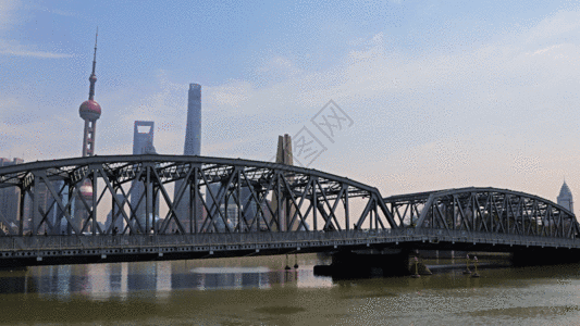 上海外白渡桥GIF图片