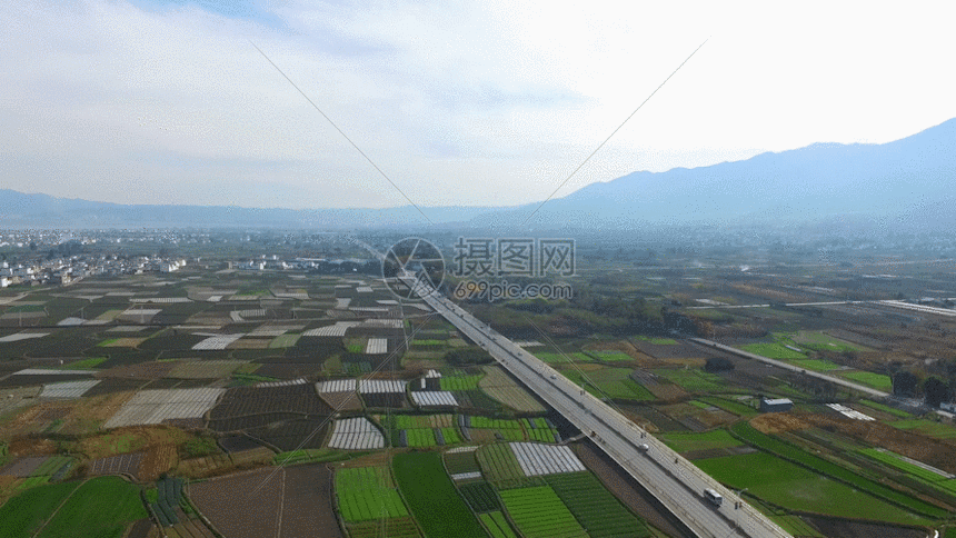 gif动图 实景动图  道路 农田gif.gif 860_484