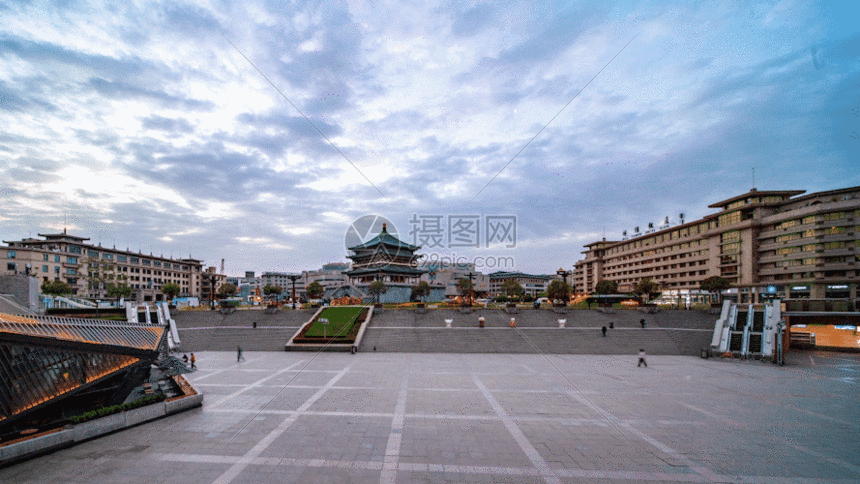 古城gif动图图片-正版gif素材401148434-摄图网