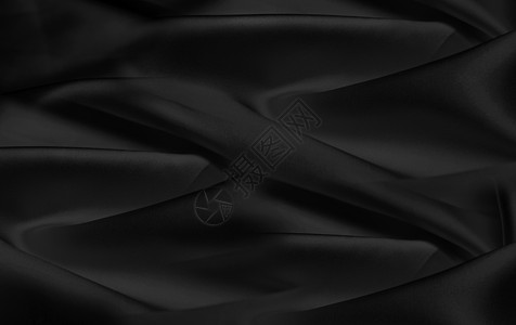 黑布黑色色丝绸背景设计图片