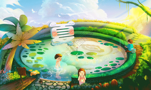 夏至gif图片素材