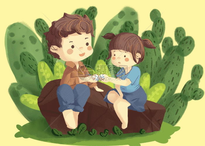 立夏斗蛋游戏动图图片-正版gif素材401173445-摄图网