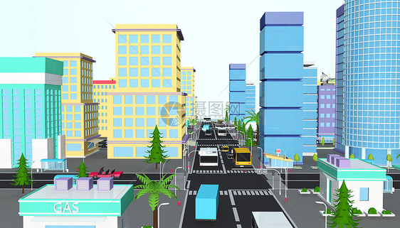 城市发展场景图片