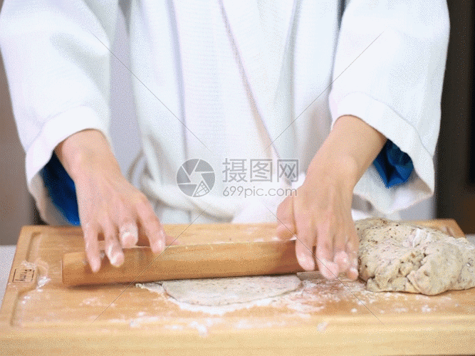 擀面皮gif