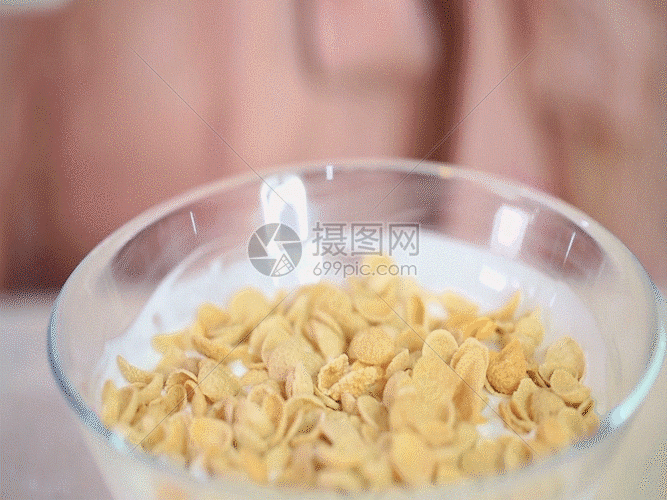 燕麦酸奶gif动图图片-正版gif素材401196524-摄图网