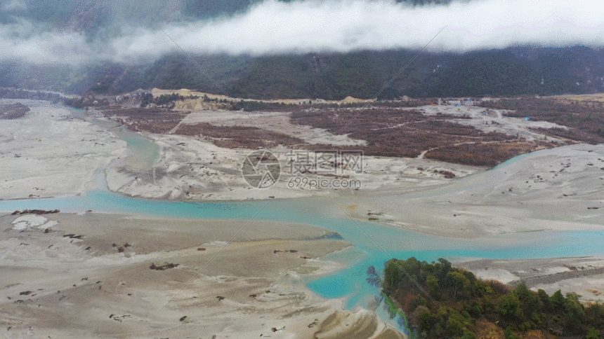 雪山高原gif动图图片-正版gif素材401202398-摄图网