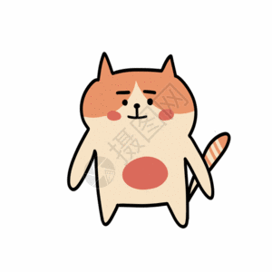 猫震惊表情包gif图片素材