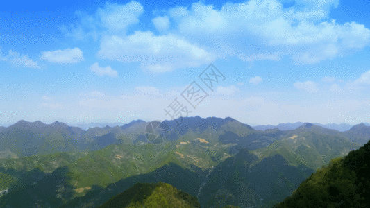 平台素材自然风光山脉4K实拍素材GIF高清图片