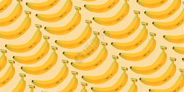 夏天水果背景香蕉图片
