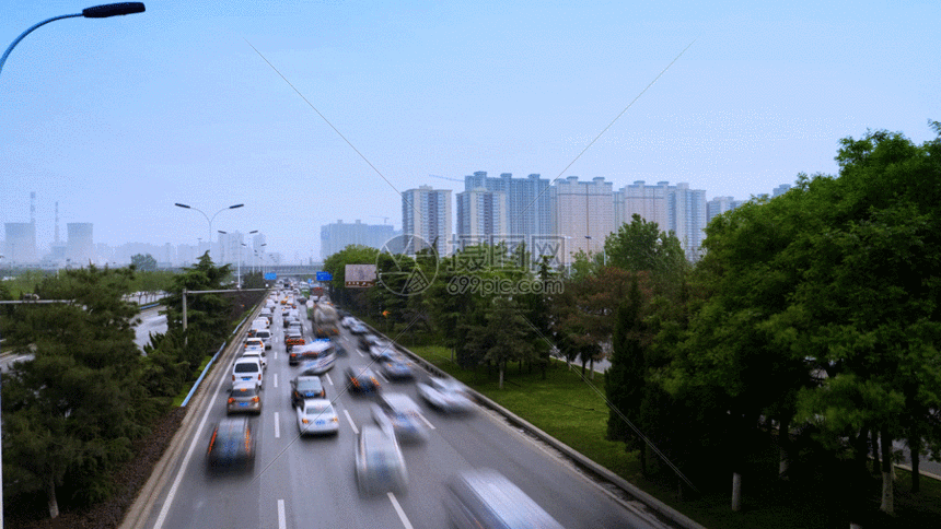 城市三环交通gif