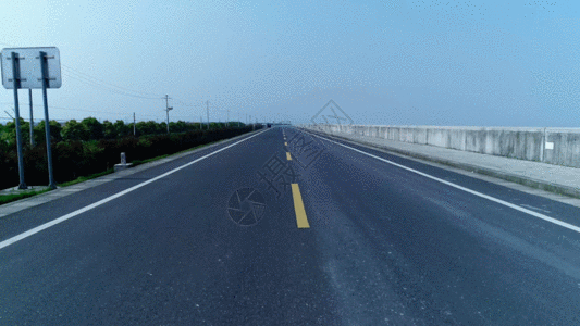 杭州断桥公路GIF高清图片