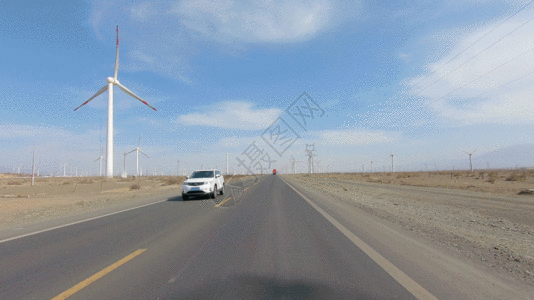 钢材厂公路交通路GIF高清图片