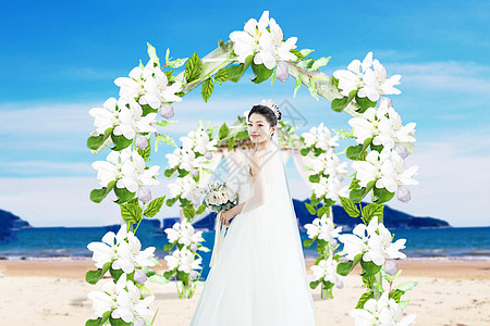 鲜花布置婚礼设计图片