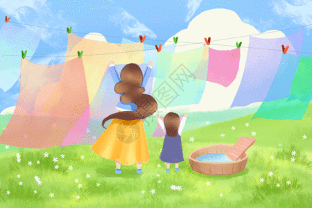 母亲节gif图片素材