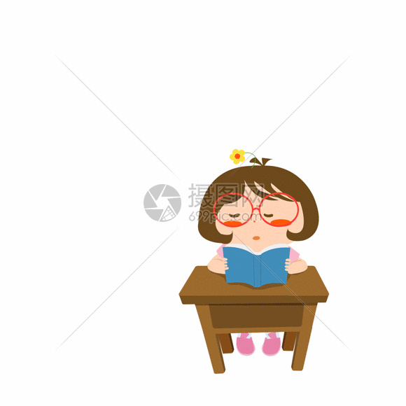 木木酱上课惊吓gif