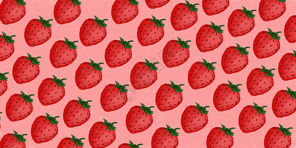 夏天水果背景草莓图片