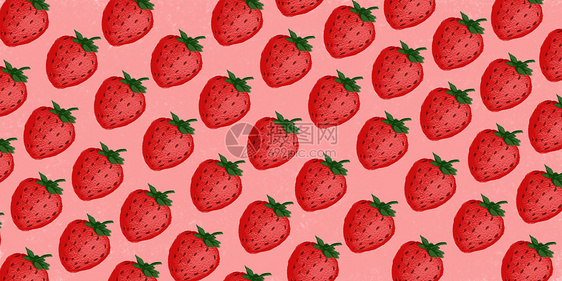 夏天水果背景草莓图片