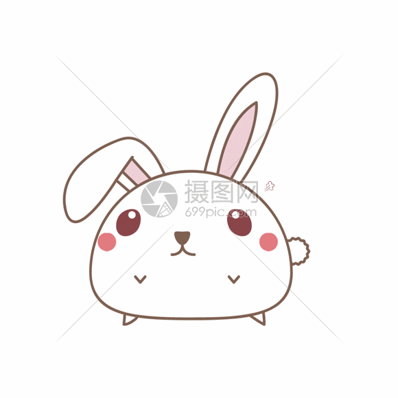 动态图片标题为生气的小兔子gif,编号:401274118,格式:psd,gif,体积