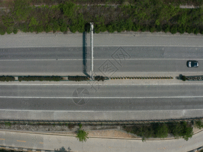 高速隧道航拍合集GIF图片