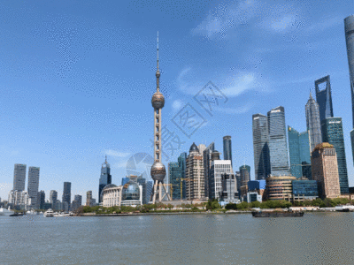 上海 陆家嘴上海地标建筑陆家嘴gif高清图片