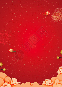 古典红色喜庆节日背景设计图片
