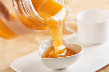 饮食健康蜂蜜gif高清图片