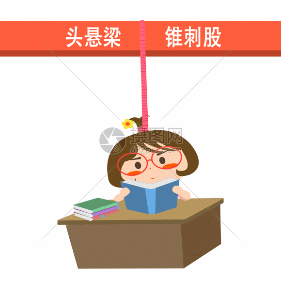 木木酱刻苦学习gif动图图片-正版gif素材401332218-摄