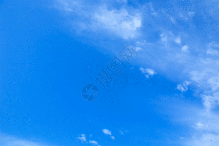 形状排列清新蓝天白云背景素材gif动图高清图片