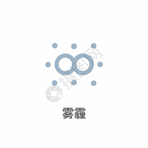 手掌ui天气图标雾霾图标gif高清图片