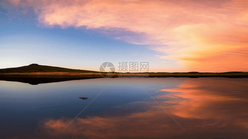 火烧云gif动图图片-正版gif素材401360011-摄图网