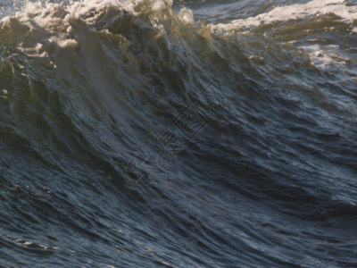 奔腾海水海浪GIF高清图片