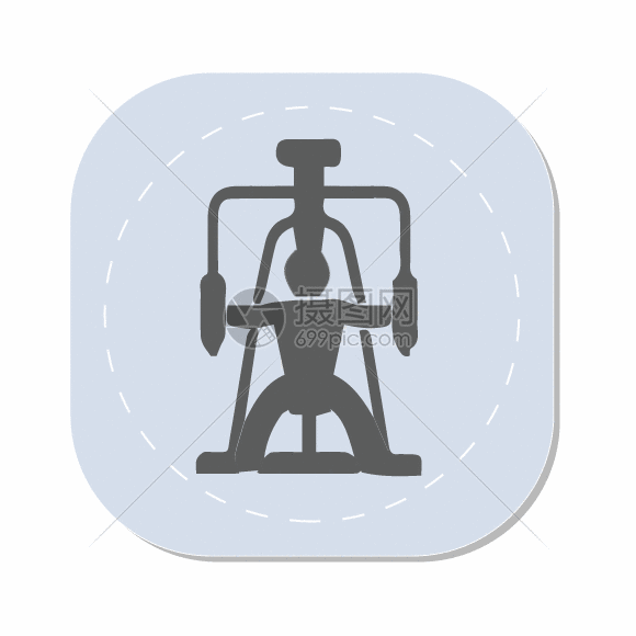 健身房运动图标gif动图图片-正版gif素材401364973-摄