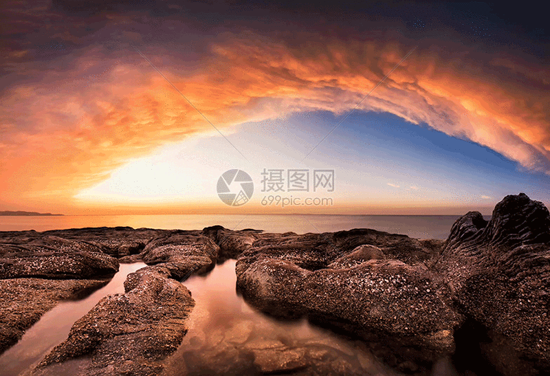 云拱动图图片-正版gif素材401374864-摄图网