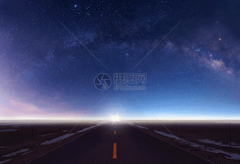 gif动图 实景动图  银河 星空gif.gif