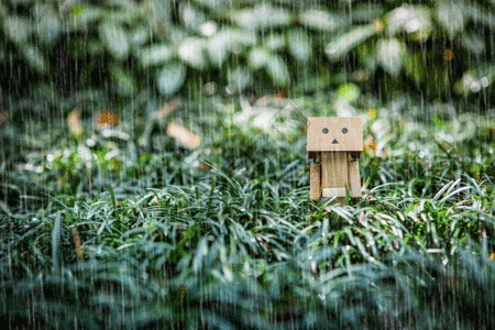 休闲草地盒子小人阿楞的故事gif高清图片