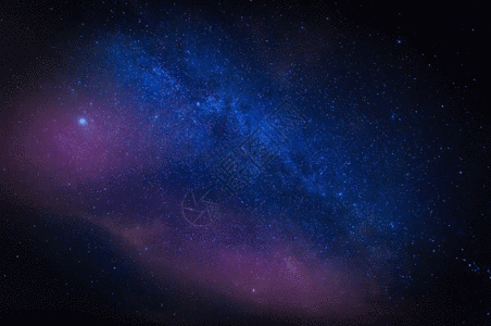 大气西安事变繁星 银河 夜空gif高清图片