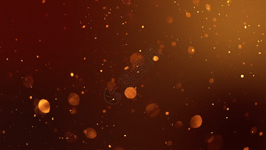金色粒子开场颁奖动态背景GIF图片