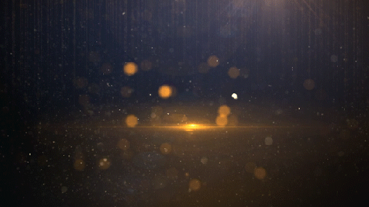 大气光效粒子金色视频gif图片